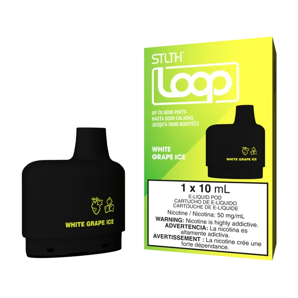 STLTH LOOP 5K POD - WHITE GRAPE ICE