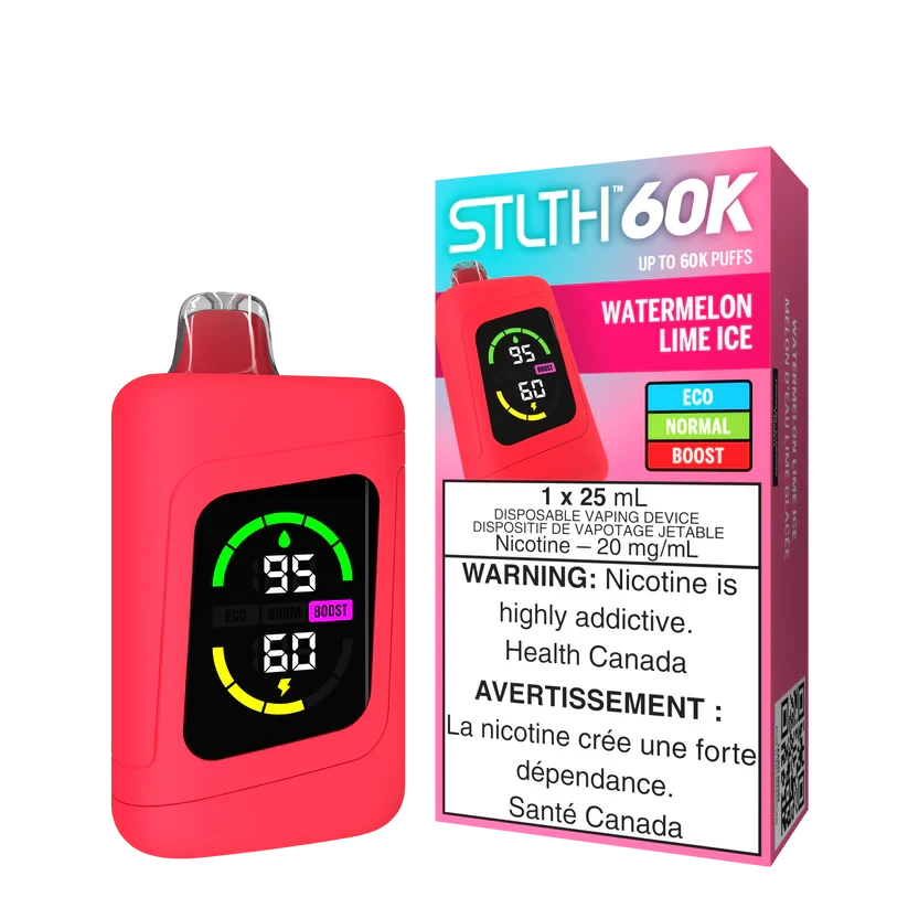 STLTH 60K -  WATERMELON LIME ICE