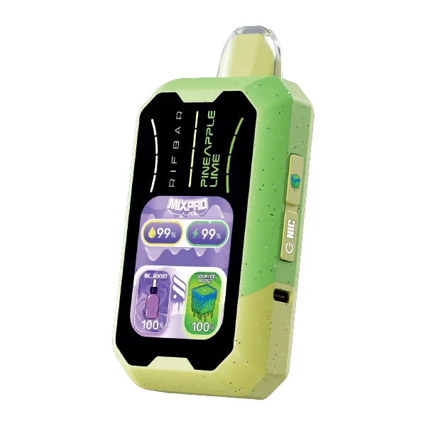 RIFBAR 40K MIXED | PINEAPPLE LIME | SOUR & ICE CONTROL